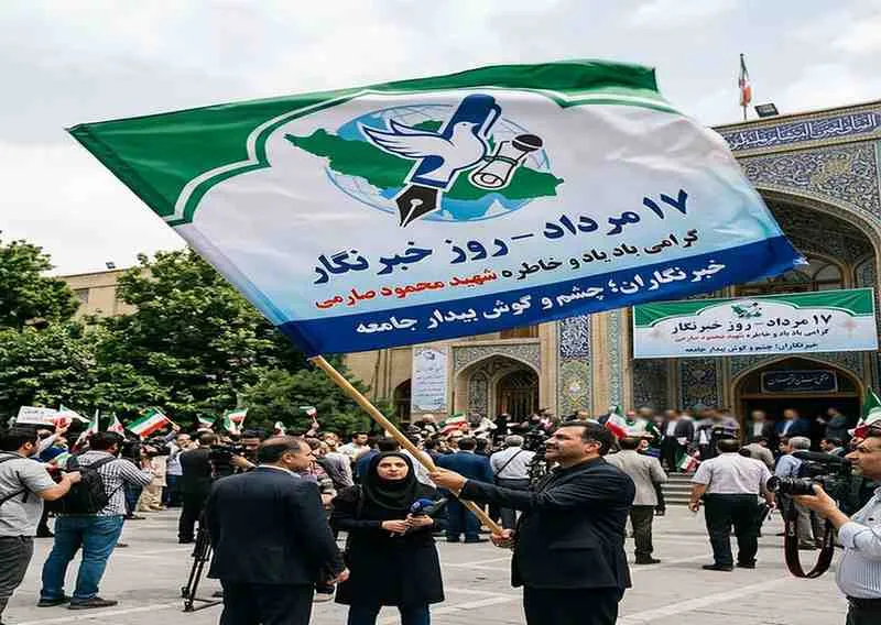 پرچم روز خبرنگار