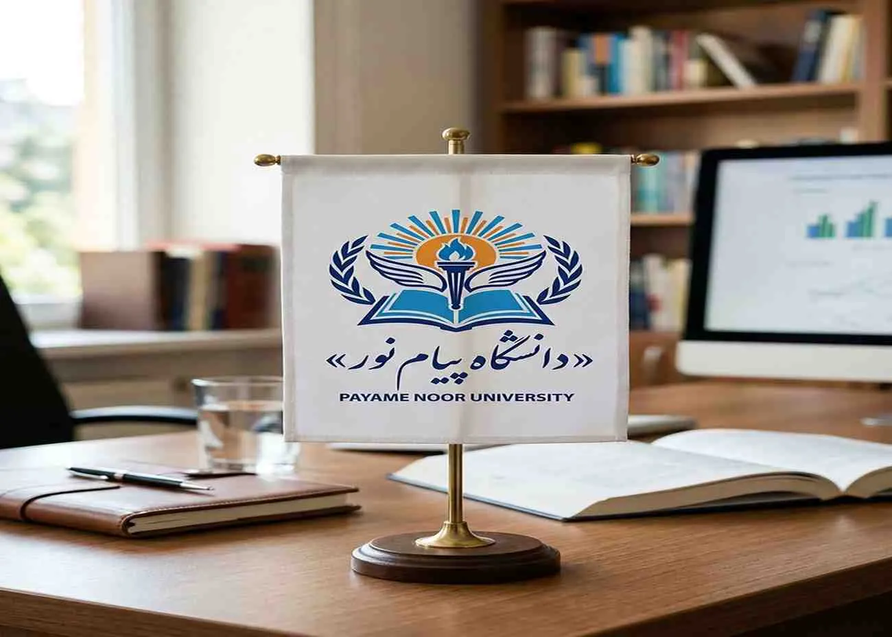 پرچم دانشگاه پیام نور