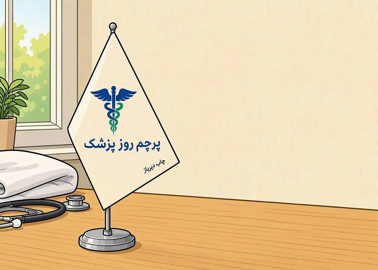 پرچم روز پزشک